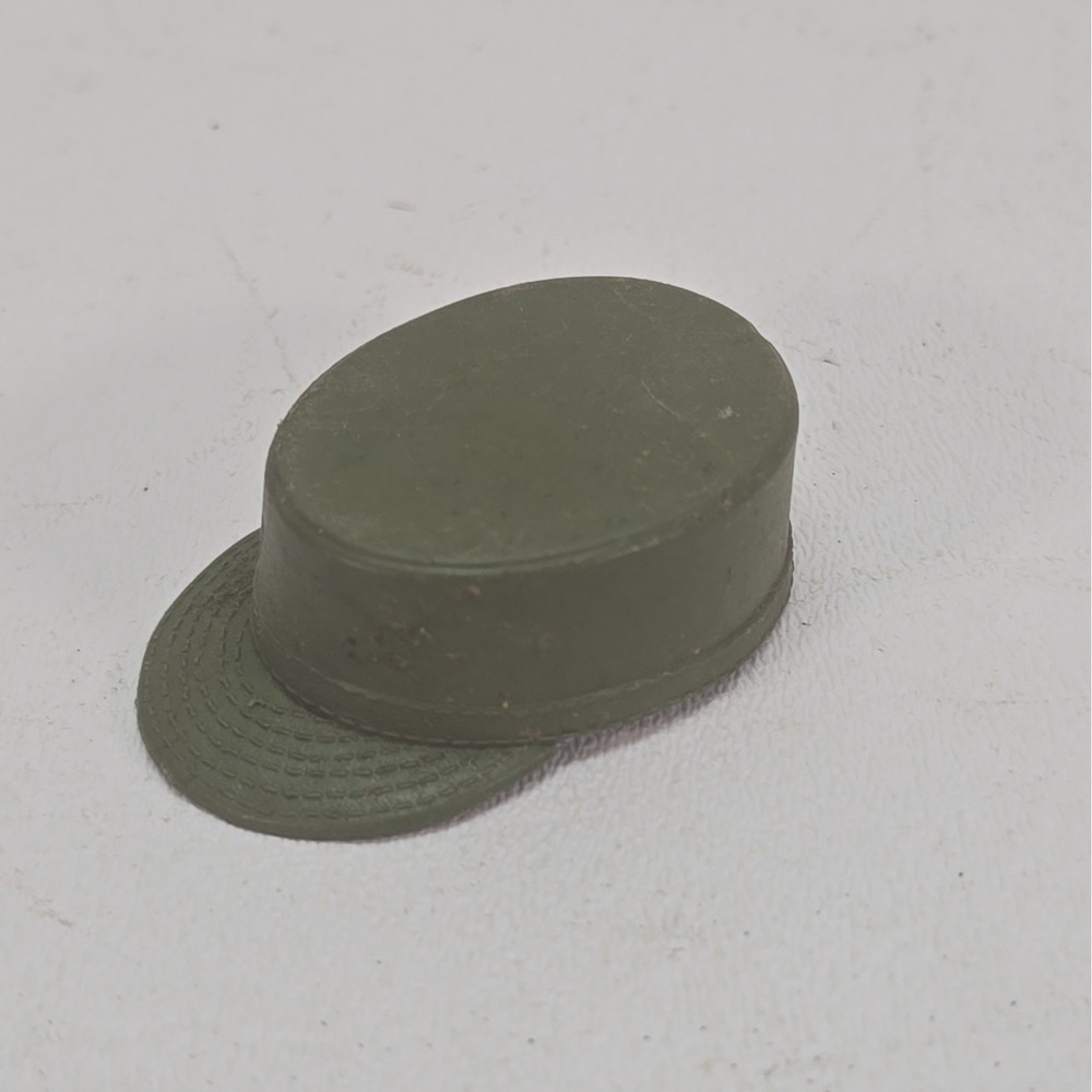 1960's 1970's Vintage Hasbro GI Joe Adventure Team GREEN FATIGUE CAP USA